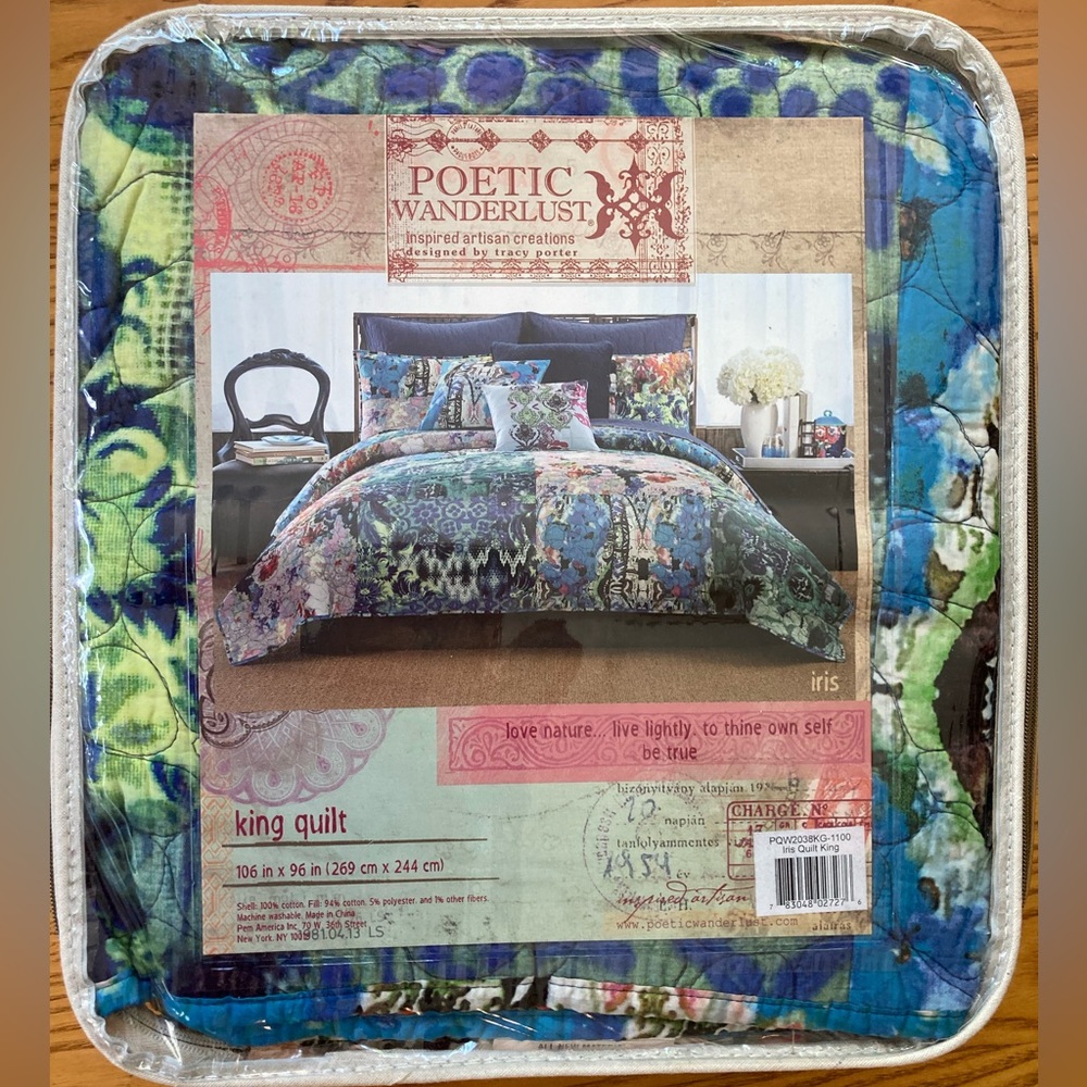 Tracy Porter Poetic Wanderlust King Quilt